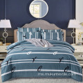 Winkle / Fade Tahan Krismas Bercetak Sarung Duvet Set